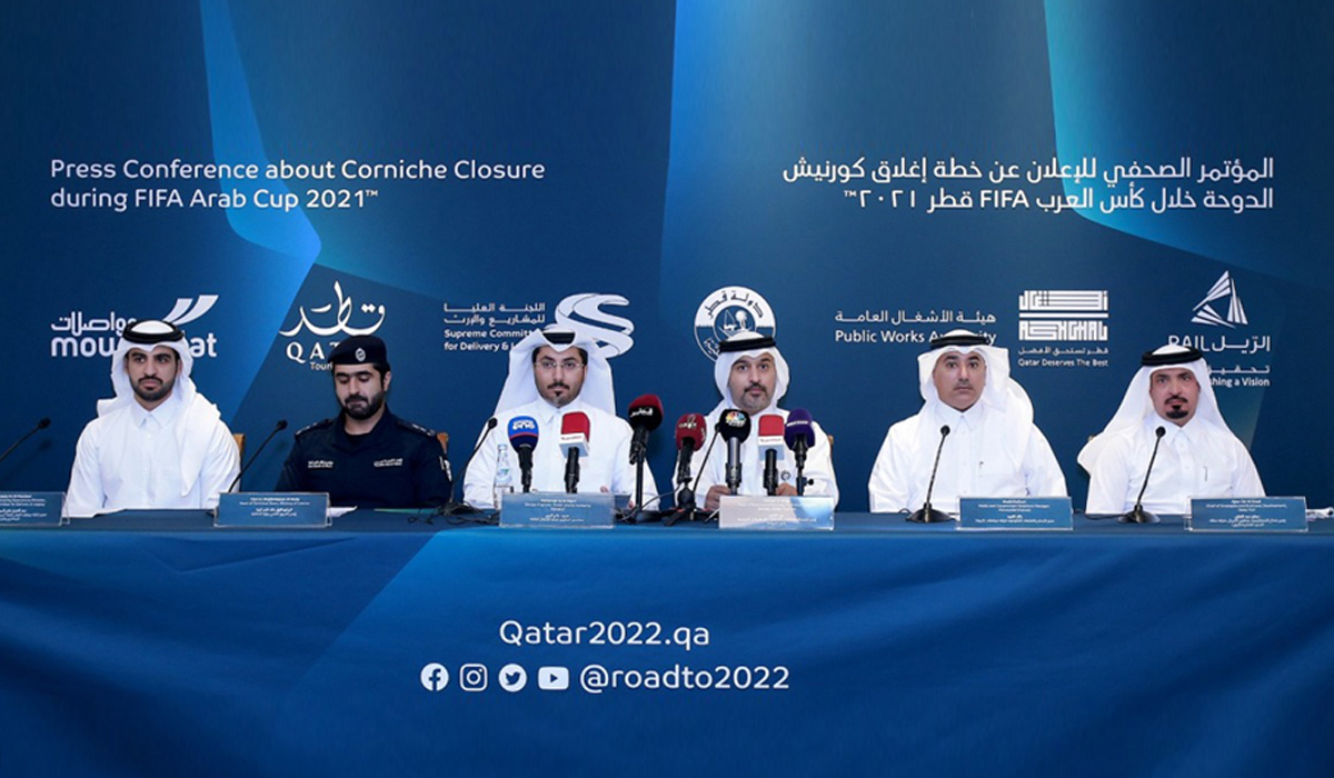 Local Organizing Committee of 2022 FIFA Arab Cup Reveals Plan for Temporary Closure of Corniche Area